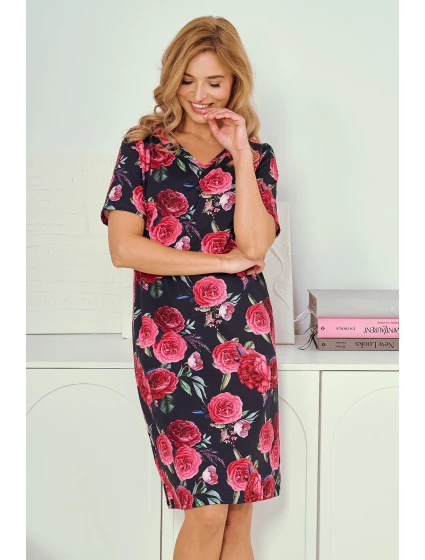 Dámská noční košile Claire model 20826701 kr/r MXL W25 - Taro Dámská noční košile Claire model 20826701 kr/r MXL W25 - Taro