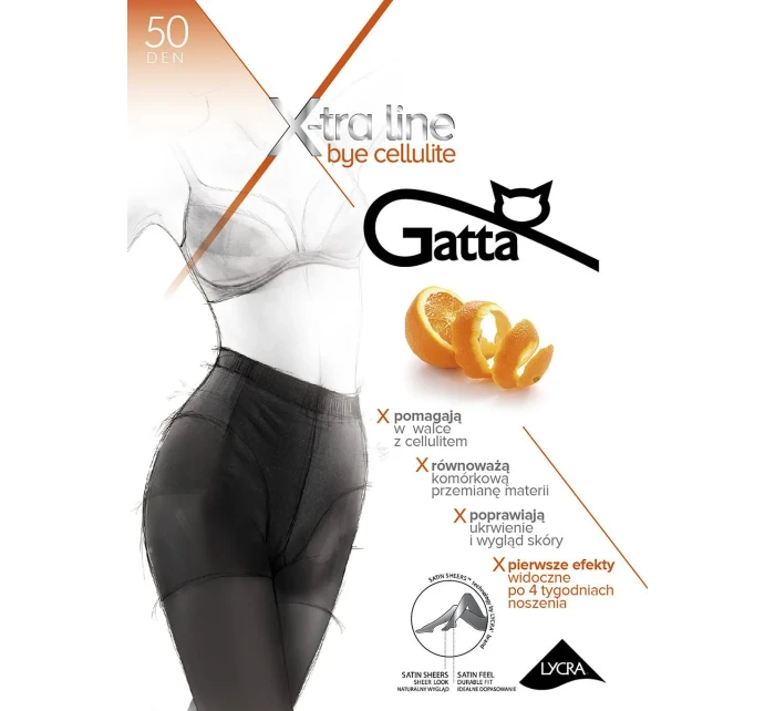Pančuchy Gatta Bye Cellulite 50 den 5-XL