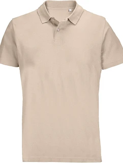 SOL'S Pulse Unisex polo s piké vzorom 25.4502 ľanové