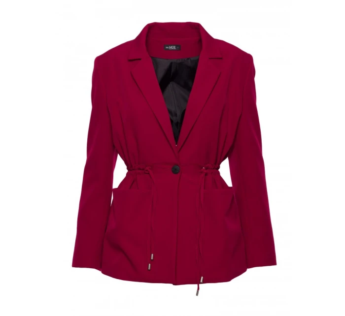 M873 Sako so šnúrkou v páse - bordové