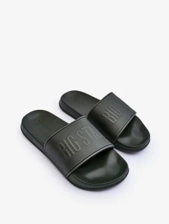 Pánske ľahké penové žabky Big Star Dark Green