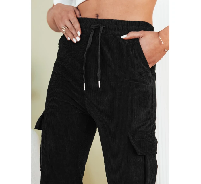 Dámské tepláky černé Dstreet model 21975729 - FashionStreet Dámské tepláky černé Dstreet model 21975729 - FashionStreet