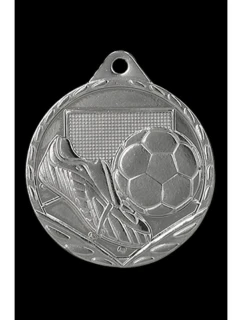 Strieborná oceľová medaila - Futbal