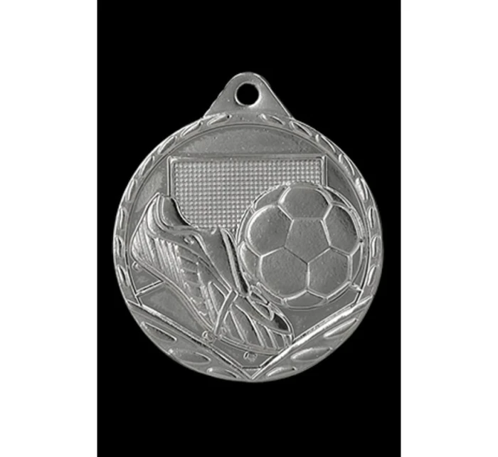 Strieborná oceľová medaila - Futbal