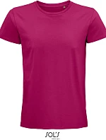 SOL'S Pioneer Men Pánske tričko z bio bavlny 25.3565 fuchsiová