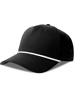 5 panelová baseballová kšiltovka black/white model 22456299 - Atlantis Headwear