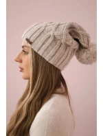 Milano fleecová čiapka K203 svetlo béžová