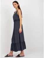 Dámske šaty D73761R30391A tmavo modré - FPrice