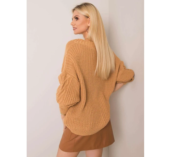 Dámsky sveter TW SW BI 22022.97 ťavia