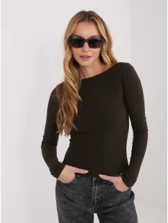 Blúzka WT BZ A1220.71 tmavohnedá