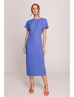 Šaty typu „pencil“ S398 kráľovská modrá – Stylove