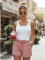 Dámské šortky light pink Dstreet model 21977699 - FashionStreet