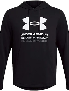 Pánská mikina UA Rival Terry Graphic černá, 001 model 22305118 - Under Armour