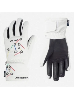 W model 21450687 Lth Impr G white dámské rukavice - Rossignol