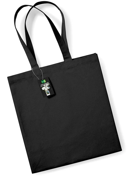 W Fairtrade klasická bavlněná nákupní taška 50.0 black model 22518548 - Westford Mill
