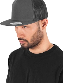 6006 5 panelová Trucker kšiltovka model 22482332 charcoal - Flexfit