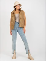Kamizelka AI KZ camelowy model 22366177 - FPrice Kamizelka AI KZ camelowy model 22366177 - FPrice