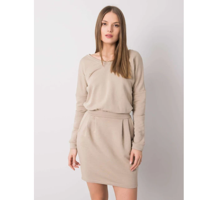 Šaty RV SK 6037.18X béžová