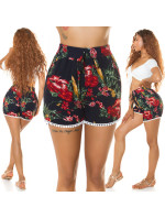 Trendy Highwaist Summer Shorts with pockets