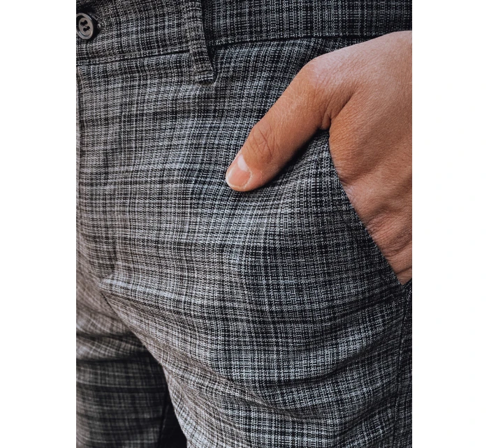 Pánské tmavě šedé kalhoty Dstreet model 21977291 - FashionStreet