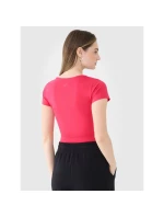 Dámské hladké tričko model 21436852 - 4F Dámské hladké tričko model 21436852 - 4F