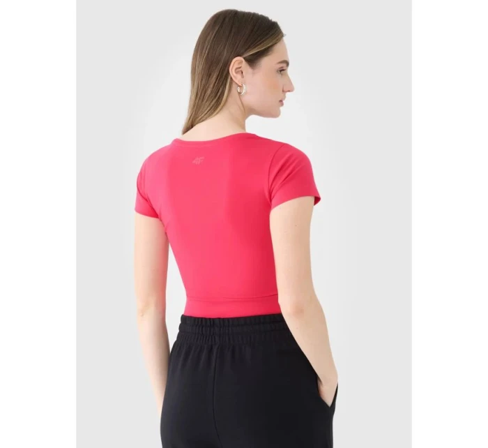 Dámské hladké tričko model 21436852 - 4F Dámské hladké tričko model 21436852 - 4F