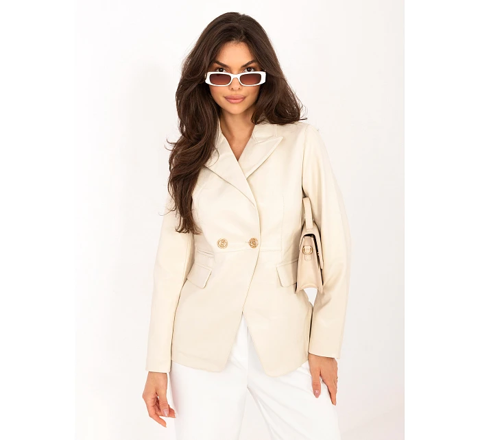 Marynarka IR KR model 22120710 jasny beżowy - FPrice