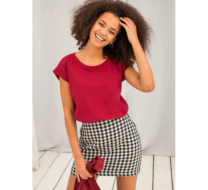 Tričko RV TS model 14817952 kaštanová - FPrice Tričko RV TS model 14817952 kaštanová - FPrice