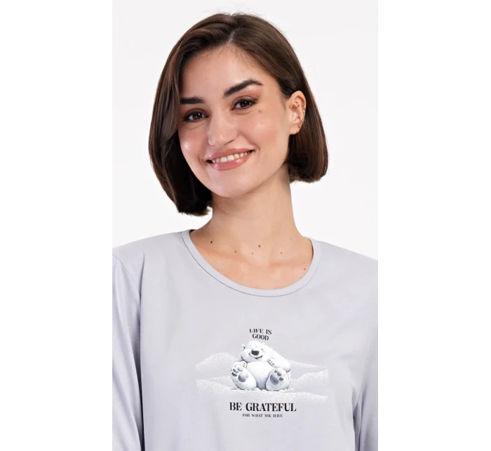 Dámske dlhé pyžamo Polárny medveď Dámske dlhé pyžamo Polárny medveď