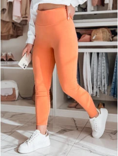 Dámské legíny s pushup efektem oranžová Dstreet model 21982910 - FashionStreet