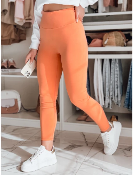 Dámské legíny s pushup efektem oranžová Dstreet model 21982910 - FashionStreet Dámské legíny s pushup efektem oranžová Dstreet model 21982910 - FashionStreet
