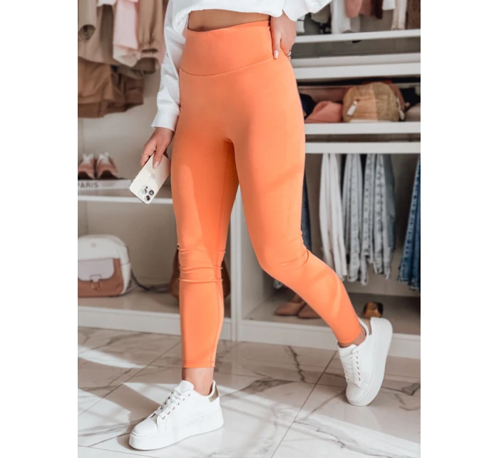 Dámské legíny s pushup efektem oranžová Dstreet model 21982910 - FashionStreet Dámské legíny s pushup efektem oranžová Dstreet model 21982910 - FashionStreet