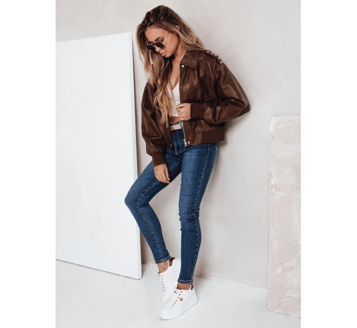 Dámske modré push up džínsy FashionStreet UY2797