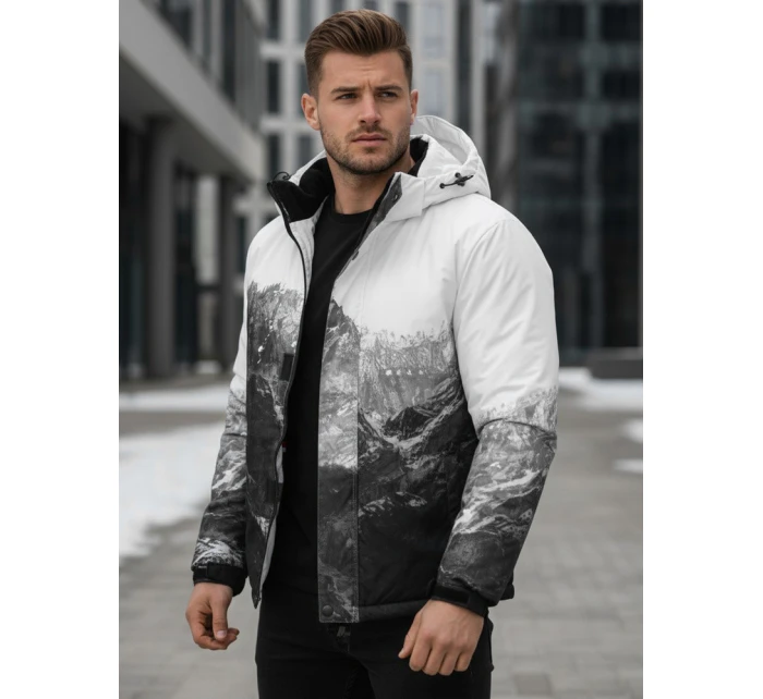 Pánská zimní lyžařská bunda černá model 21995657 - Dstreet