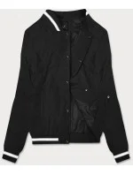 Čierna dámska bunda typu bomber (16M9070-392)
