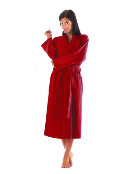 Dámsky župan RIO 2163 bordový - Vestis