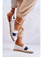 Dámské slipon espadrilky Big Star model 21580397 bílá a tmavě modrá - Big Star Shoes
