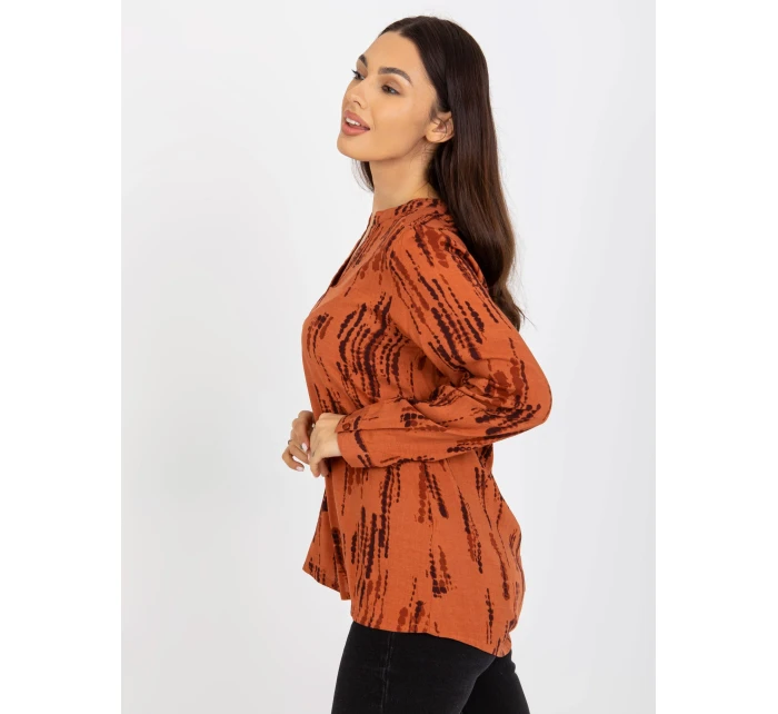 Blúzka D73771M11081A svetlo hnedá Blúzka D73771M11081A svetlo hnedá