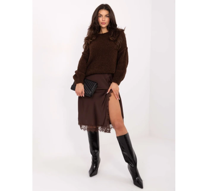 Sveter IT SW 72806.75 tmavohnedý