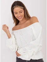 Bluzka MI BZ model 21786391 ecru - FPrice Bluzka MI BZ model 21786391 ecru - FPrice