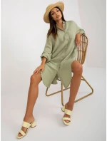 TW SK BE 199D šaty.85P pistácie TW SK BE 199D šaty.85P pistácie