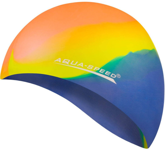AQUA SPEED Plavecké čiapky Bunt Multicolour Pattern 48