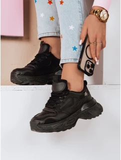dámské tenisky na platformě černé Dstreet model 21985019 - FashionStreet