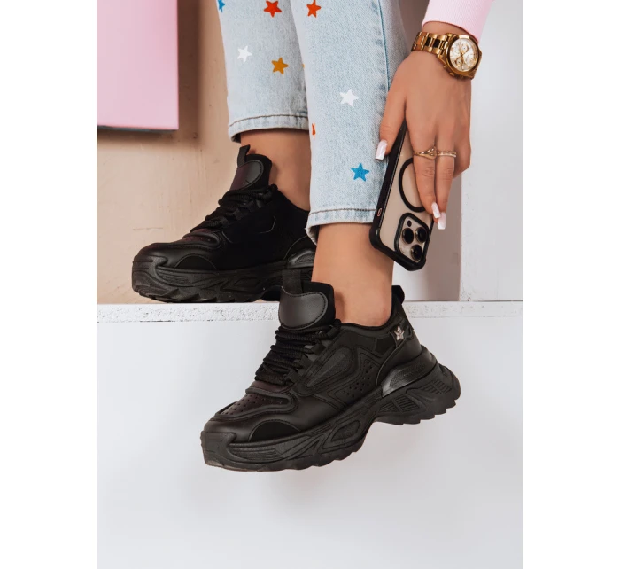 dámské tenisky na platformě černé Dstreet model 21985019 - FashionStreet dámské tenisky na platformě černé Dstreet model 21985019 - FashionStreet