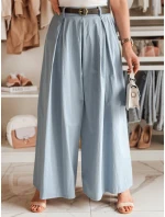 FLOWES modrá pruhovaná sukňa - nohavice FashionStreet UY2587 FLOWES modrá pruhovaná sukňa - nohavice FashionStreet UY2587