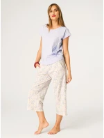 Kľúč LNS 986 B26 cr/r S-XL dámske pyžamo