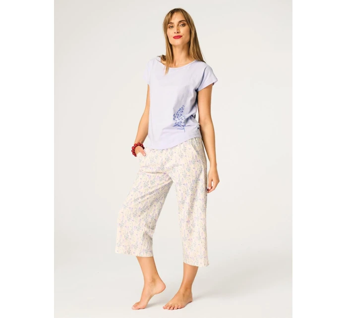 Kľúč LNS 986 B26 cr/r S-XL dámske pyžamo