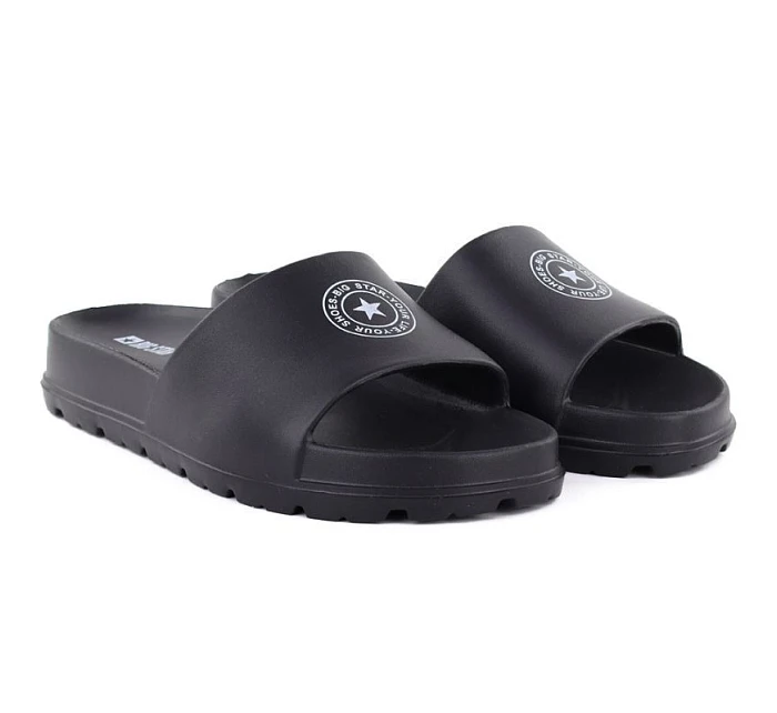 Dámske žabky na platforme k bazénu čierne Big Star TT274A043 Dámske žabky na platforme k bazénu čierne Big Star TT274A043