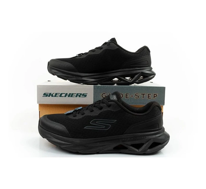 pánské tenisky GlideStep model 22060976 pohodlné černé boty - Skechers