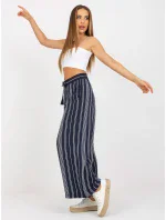 Nohavice D73771M62237A námornícka modrá